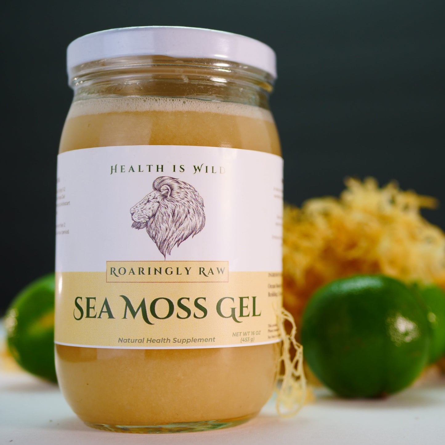 Roaringly Raw Sea Moss Gel